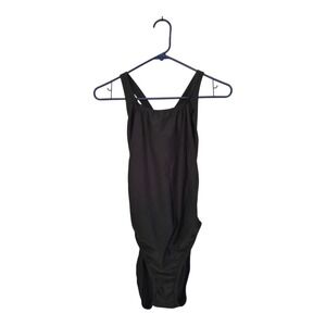 Speedo Pro LT Women's One Piece Swimsuit Size 12/38 Black Competition NWT